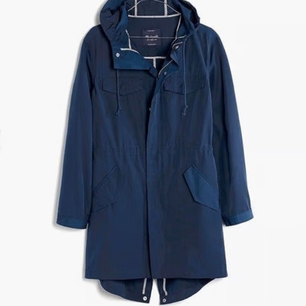 Madewell Fielder Anorak in Navy